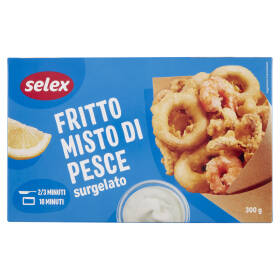 Selex Fritto Misto di Pesce Surgelato 300 g