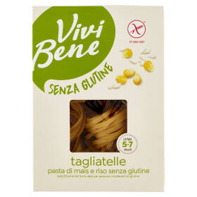 Vivi Bene Senza Glutine Pasta di Mais e Riso Tagliatelle Senza Glutine 300 g