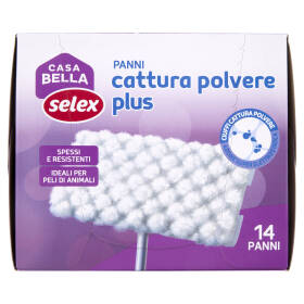 Selex Casa Bella Panno Cattura Polvere Plus 14 pezzi