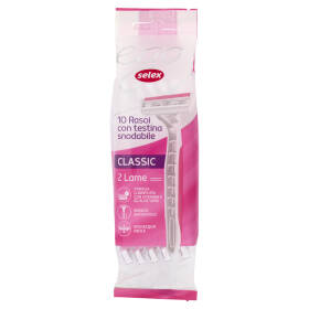 Selex Ego Rasoio Bilama Usa e Getta Donna 10 pezzi