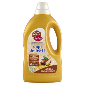 Selex Casa Bella Detersivo a Mano e in Lavatrice Liquido Capi Delicati Argan 30 Lavaggi 1,5 L