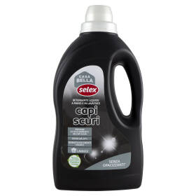 Selex Casa Bella Detersivo a Mano e in Lavatrice Liquido Capi Scuri 30 Lavaggi 1,5 L