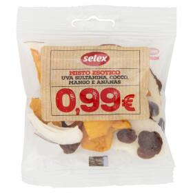 Selex Mix Esotico Frutta Disidratata 50 g