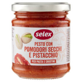 Selex Pesto con Pomodori Secchi e Pistacchio 190 g