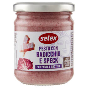 Selex Pesto con Radicchio e Speck 190 g