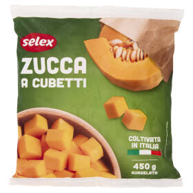 Selex Zucca a Cubetti Surgelata 450 g