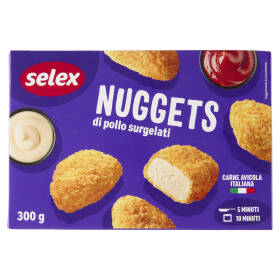 Selex Nuggets di Pollo Surgelati 300 g