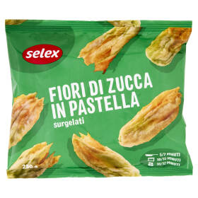 Selex Fiori di Zucca in Pastella Surgelati 250 g