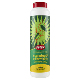 Selex Polvere Insetticida Contro Scarafaggi e Formiche 250 g