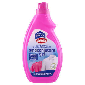Selex Casa Bella Smacchiatore Gel Pre-Trattante a Mano e in Lavatrice 750 ml