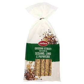 Selex Grissini Stirati ai 3 Semi 250 g