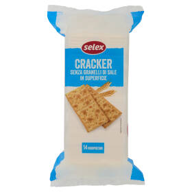 Selex Cracker senza Granelli di Sale in Superficie 14x36 g