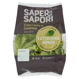 Selex Saper di Sapori Lattughino Biondo Lavato e Pronto per il Consumo 100 g