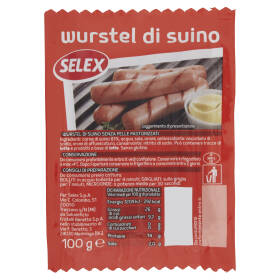 Selex 4 Wurstel di Suino 100 g