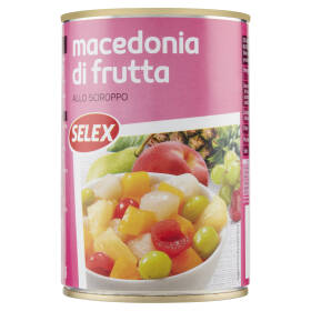 Selex Macedonia di Frutta allo Sciroppo 400 g