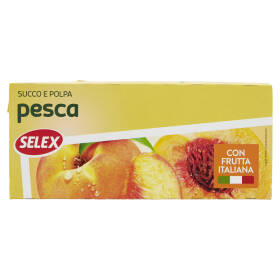 Selex Succo e Polpa di Pesca 600 ml