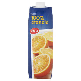 Selex Succo 100% Arancia 1 L