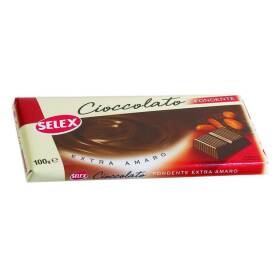 Selex cioccolato fondente extra amaro 100 g