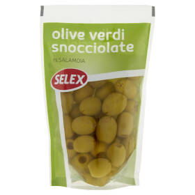 Selex Olive Verdi Denocciolate in Salamoia 170 g