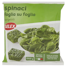 Selex Spinaci a Cubetti Surgelati 1 kg