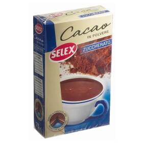 Selex cacao in polvere zuccherato 75 g