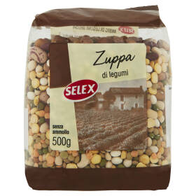 Selex Legumi Secchi Misto per Minestrone Mediterraneo 500 g
