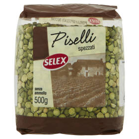 Selex Legumi Secchi Piselli Spezzati 500 g