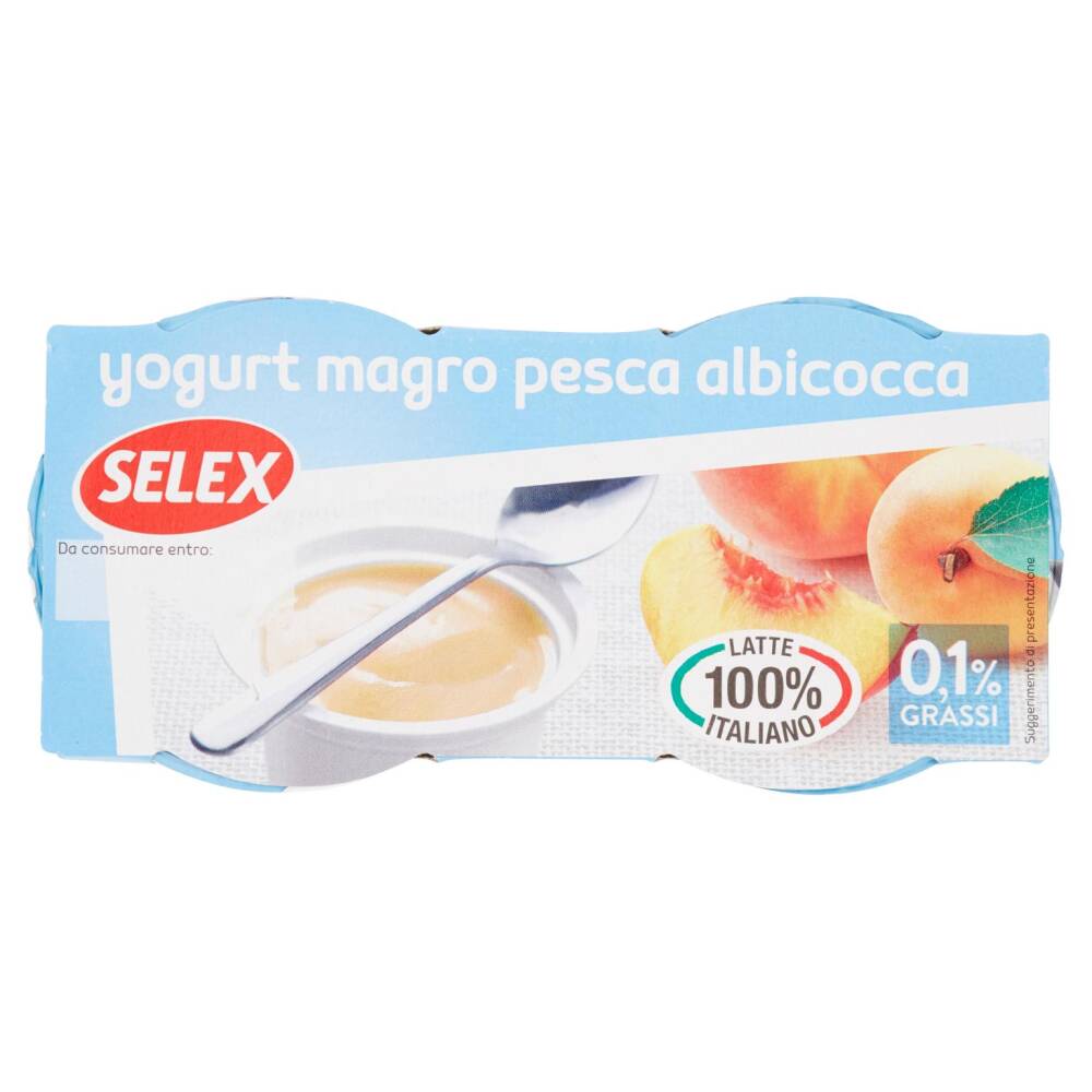 müller Yogurt Cremoso Pesca & Albicocca in Pezzi 2 x 125 g