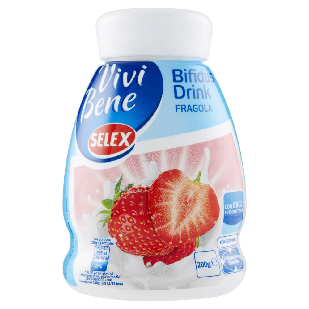 Selex Vivi Bene Bifidus Drink Fragola 200 g