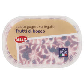 Selex Gelato Yogurt Variegato Ai Frutti di Bosco 500 g