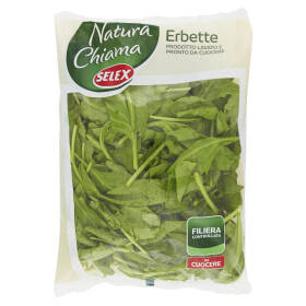 Selex Natura Chiama Erbette Lavate e Pronte da Cuocere 500 g