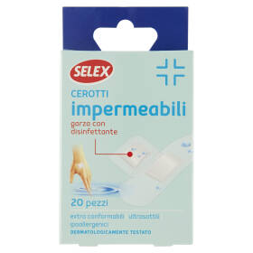 Selex Cerotti Antiacqua 2 Formati 20 pezzi