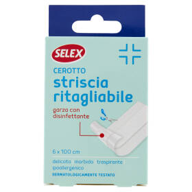 Selex Cerotto Striscia Tnt Bianco Cm 6X100
