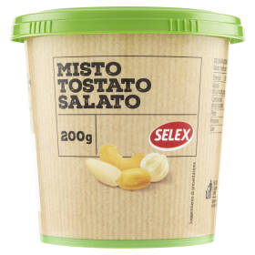 Selex Frutta Secca Mista Tostata e Salata 200 g