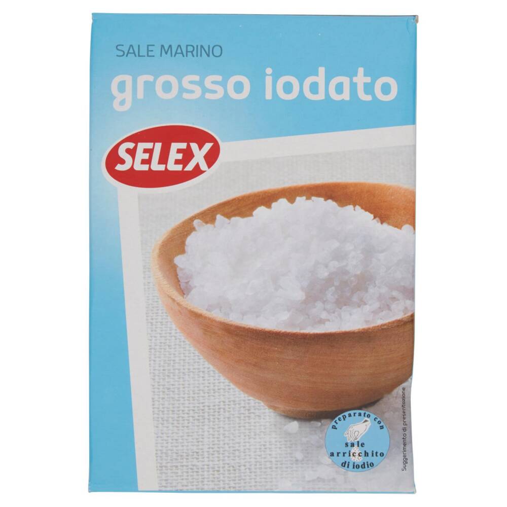 Selex Sale Marino Iodato Grosso 1 kg