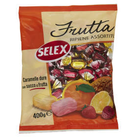 Selex Caramelle Ripiene alla Frutta 400 g