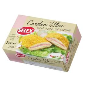 Selex cordon bleu con prosciutto e formaggio 240g