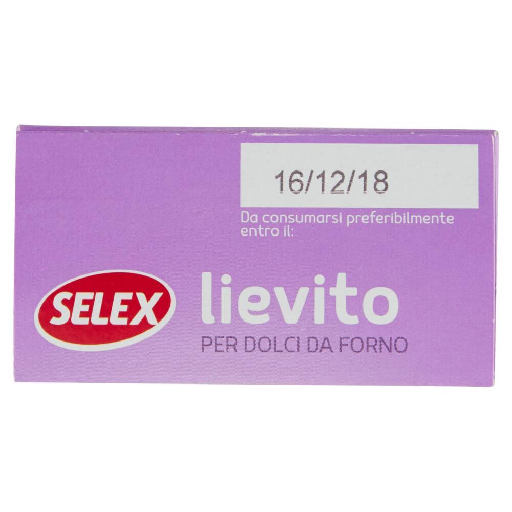 Selex Lievito per Dolci in Bustine 5x16 g