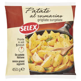 Selex Patate al Rosmarino Grigliate Surgelate 450 g