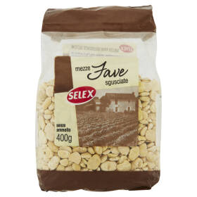 Selex Legumi Secchi Mezze Fave Sgusciate 400 g