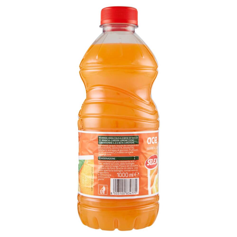 Selex Succo Ace Arancia Limone Carota 1 L