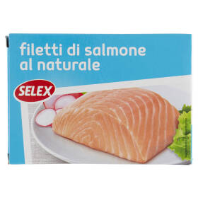 Selex Filetti di Salmone al Naturale 115 g