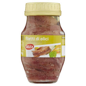 Selex Filetti di Alici in Olio di Oliva 150 g