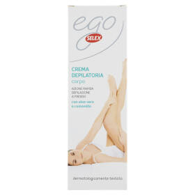 Selex Ego Crema Depilatoria Corpo All'Aloe Vera e Camomilla 150 ml