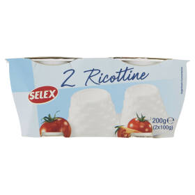 Selex Ricottine 2x100 g