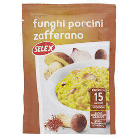 Selex Risotto Ai Funghi Porcini e Zafferano 175 g
