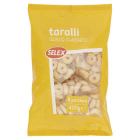 Selex Taralli Classici 8 Porzioni 8x50 g
