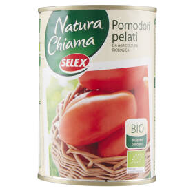 Selex Natura Chiama Pomodori Pelati Biologici 400 g