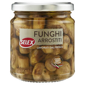 Selex Funghi Arrostiti in Olio di Semi di Girasole 280 g