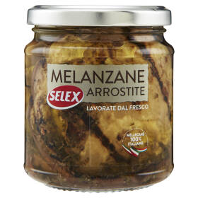 Selex Melanzane Arrostite in Olio di Semi di Girasole 280 g